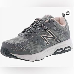 New Balance Women's Gray and Pink Sneakers